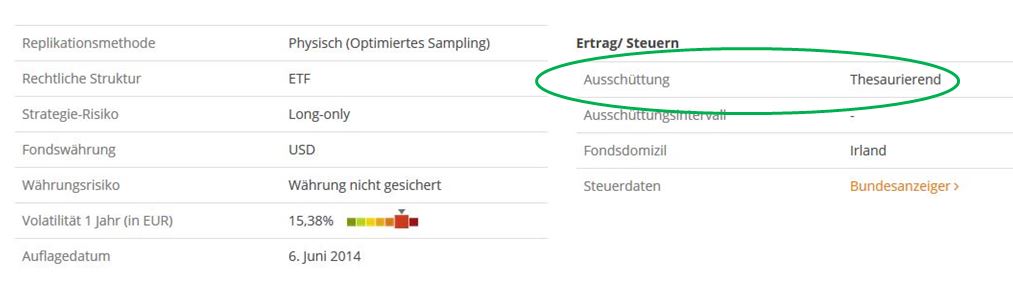 thesaurierenden oder ausschüttenden ETF - was wählen?